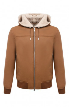 Кожаный бомбер MVST