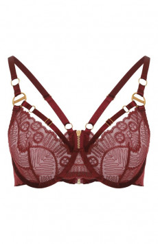Бюстгальтер-балконет Bordelle