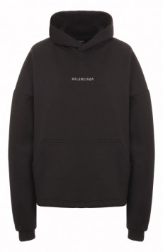 Хлопковое худи Balenciaga
