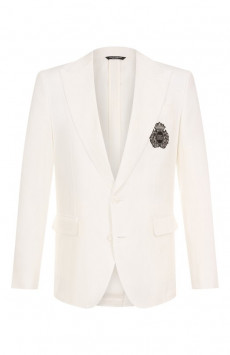 Льняной пиджак Dolce & Gabbana