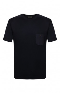 Футболка из хлопка и вискозы Zimmerli