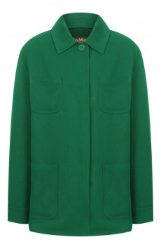 Рубашка из вискозы и льна Max Mara Studio