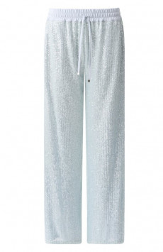 Брюки с отделкой пайетками Kiton