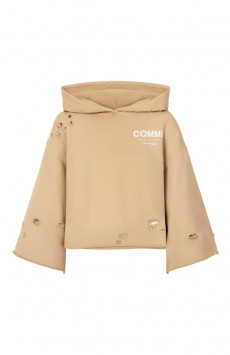 Хлопковое худи Comme des Fuckdown