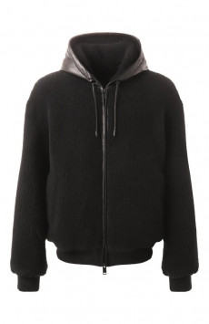 Бомбер из кашемира и шелка MVST