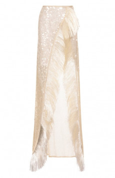 Юбка с отделкой пайетками David Koma