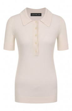 Поло из кашемира и шелка Jacob Lee