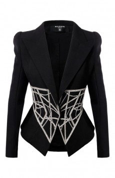 Шерстяной жакет Balmain