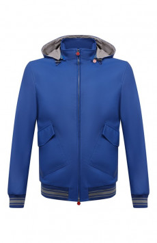 Кожаный бомбер Kiton