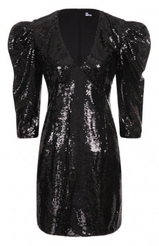 Платье с отделкой пайетками The Kooples