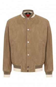 Замшевый бомбер HUGO