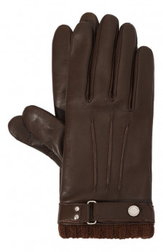 Кожаные перчатки Vincent Agnelle