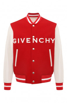 Комбинированный бомбер Givenchy