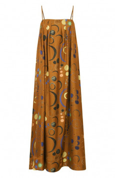 Шелковое платье ASCENO