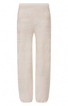 Джоггеры из хлопка и вискозы AND the brand