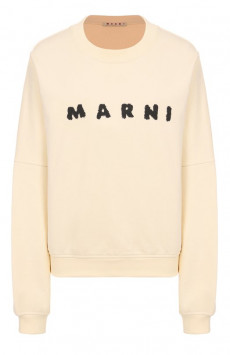 Хлопковый свитшот Marni
