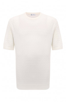 Джемпер из шелка и хлопка Il Borgo Cashmere