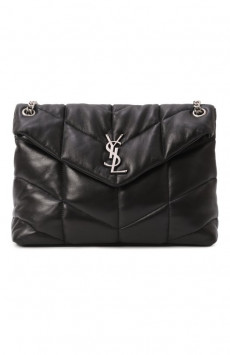 Сумка Puffer Loulou medium Saint Laurent