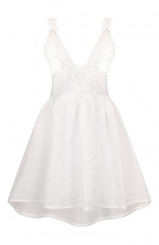 Платье из хлопка и вискозы Maurizio