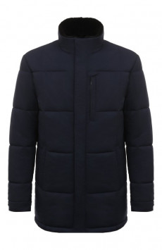 Куртка с воротником из нутрии MVST