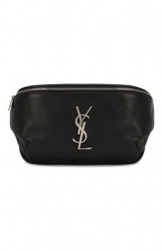 Кожаная поясная сумка Saint Laurent