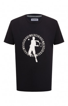 Хлопковая футболка Dirk Bikkembergs