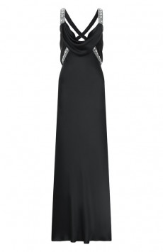 Платье с отделкой стразами Zuhair Murad