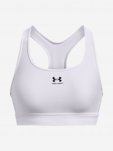 Спортивный топ бра Under Armour Heatgear Mid Padless, Белый