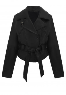 кожаная куртка THE REAL BASE