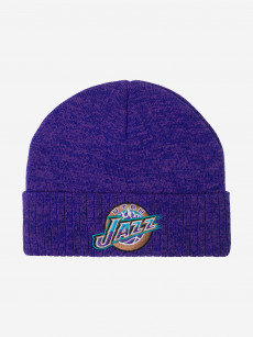 Шапка с отворотом MITCHELL NESS KTCFMM19260-UJAPURP Utah Jazz NBA (фиолетовый), Фиолетовый