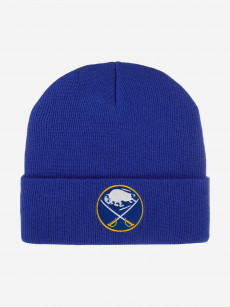 Шапка с отворотом AMERICAN NEEDLE 21019A-BUS Buffalo Sabres Cuffed Knit NHL (синий), Синий