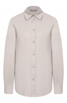 Хлопковая рубашка Max Mara Leisure